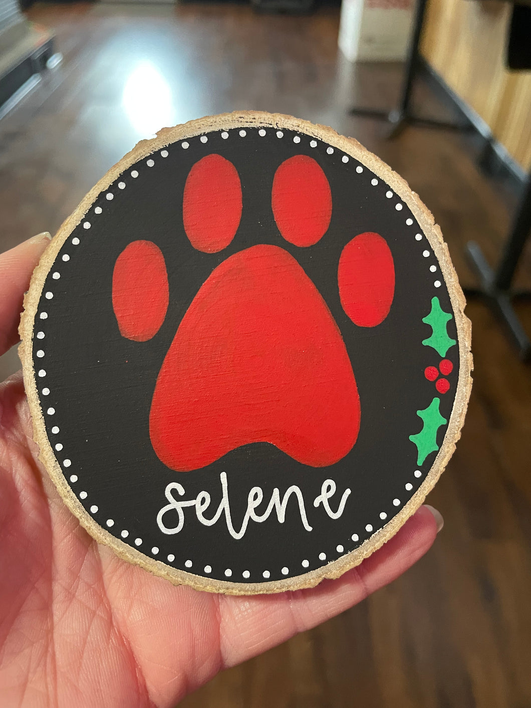 Custom Pet Name Ornament