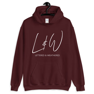 Lettered & Weathered Unisex Hoodie
