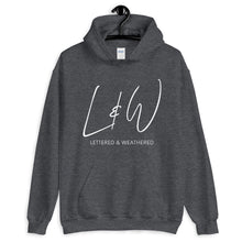 Load image into Gallery viewer, Lettered &amp; Weathered Unisex Hoodie