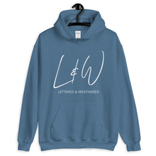 Load image into Gallery viewer, Lettered &amp; Weathered Unisex Hoodie