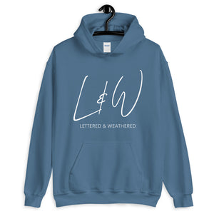 Lettered & Weathered Unisex Hoodie